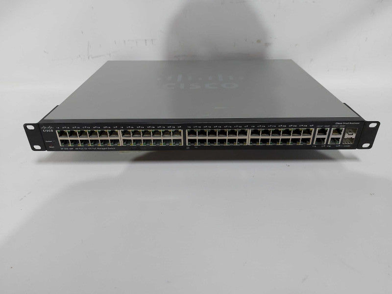 Cisco SF300-48P 48x port fast PoE Managed Switch - Factory Reset #