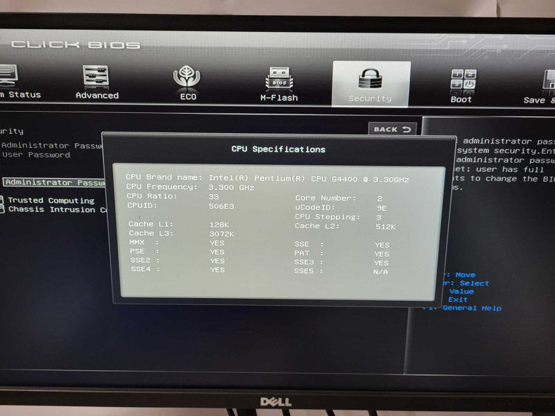 Barracuda Backup 1U Server 490 G4400 @ 3.3GHz 16GB DDR4 READ $