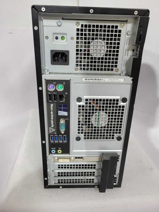 Dell Precision Tower 3620 1x Xeon E5-1270 v5 @ 3.60GHz 16GB DDR4 W4100 GPU !