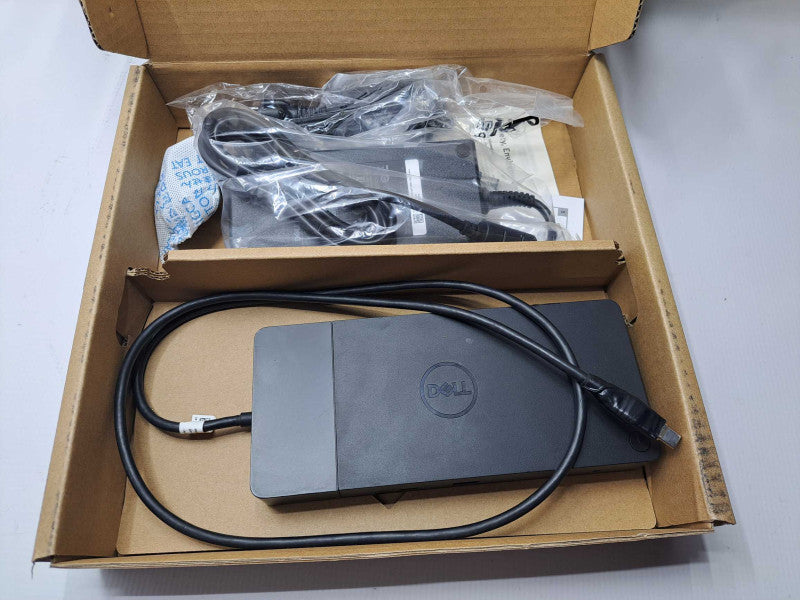 Dell WD19 USB Type-C Docking Station Black K20A Fully Tested + 180W Adapter )