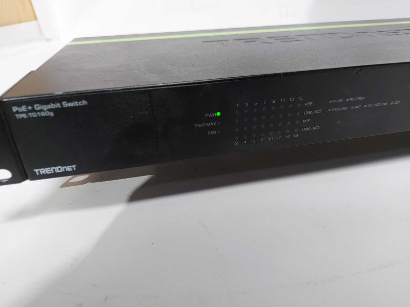 16-Port Gigabit PoE+ Switch TRENDnet TPE-TG160G #