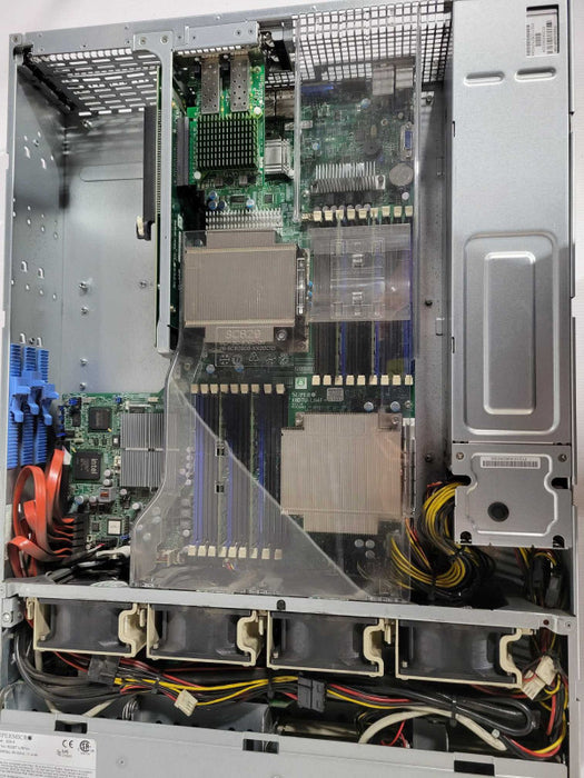 SUPERMICRO 829-9 Xeon E5620 @ 2.40Ghz 32GB RAM NO HDD !