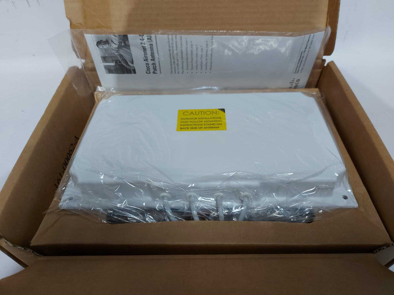 Cisco AIR-ANT2566P4W-R Aironet 2.4-GHz/5-GHz MIMO 4-Element Patch Antenna #