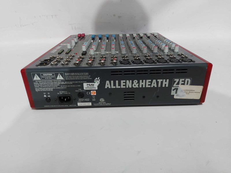 Allen & Heath ZED-14 1402 professional mixing desk - READ #