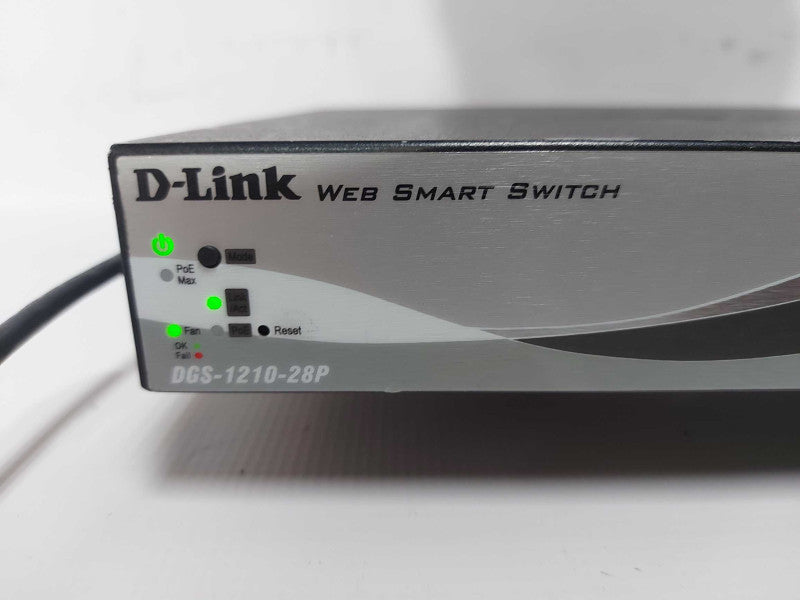 D-Link Web Smart Switch DGS-1210-28P PoE 28x ports #