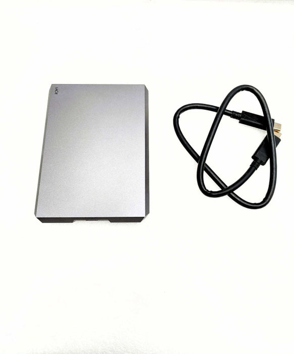 LaCie Mobile Drive 2TB (Space Grey) Open Box STHG2000402 ( READ)  :