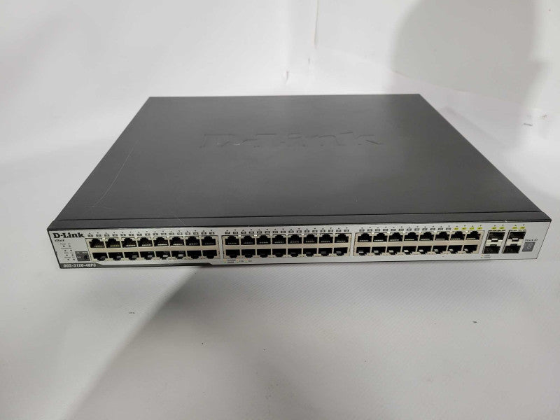 D-Link DGS-3120-48PC 48 Port Gig xStack Managed PoE Switch !