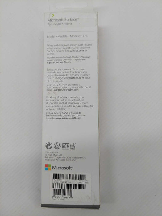 Microsoft Stylus Pen Model: 1776