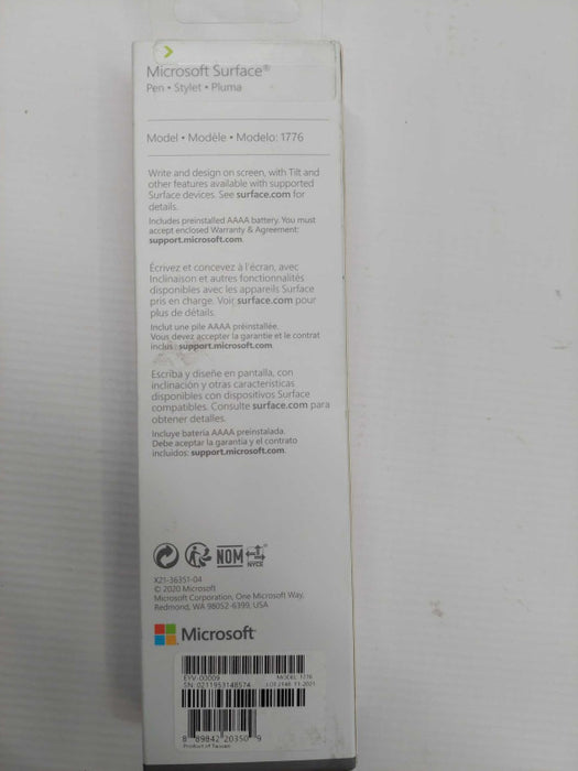 Microsoft Stylus Pen Model: 1776