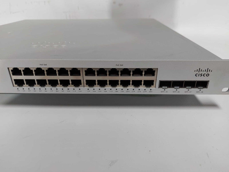 Cisco Meraki MS350-24P  L3 Stck Cld-Mngd 24x GigE 370W PoE Switch #