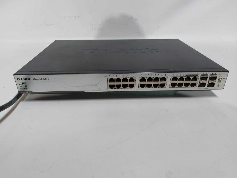 D-Link DGS-3100-24P Managed 24-Port PoE Gigabit Switch  #