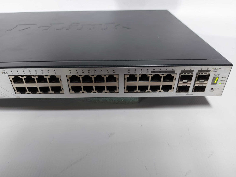 D-Link DGS-3100-24P Managed 24-Port PoE Gigabit Switch  #
