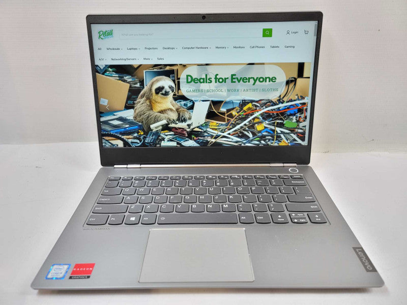 Lenovo ThinkBook 14s IWL i5-8265U, 8GB DDR4, 2GB ATI Radeon 540X, 512GB m.2  Î²