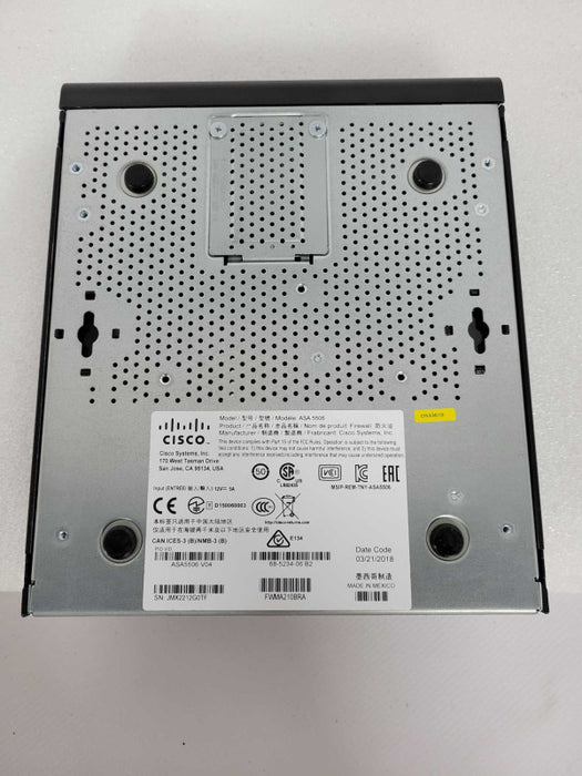 Cisco ASA 5506-X ASA5506 V05 Adaptive Security Appliance !