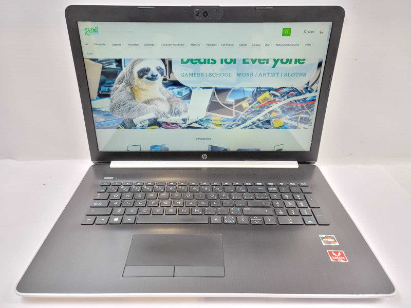 HP Laptop 17\\" AMD Ryzen 3 3200U, 2GB Radeon Vega 3, 12GB DDR4, 512GB SSD  Î²