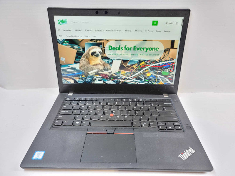 Lenovo ThinkPad T480 i7-8650U @1.90, 16GB DDR4, 2GB GeForce MX150, 512GB m.2  Î²