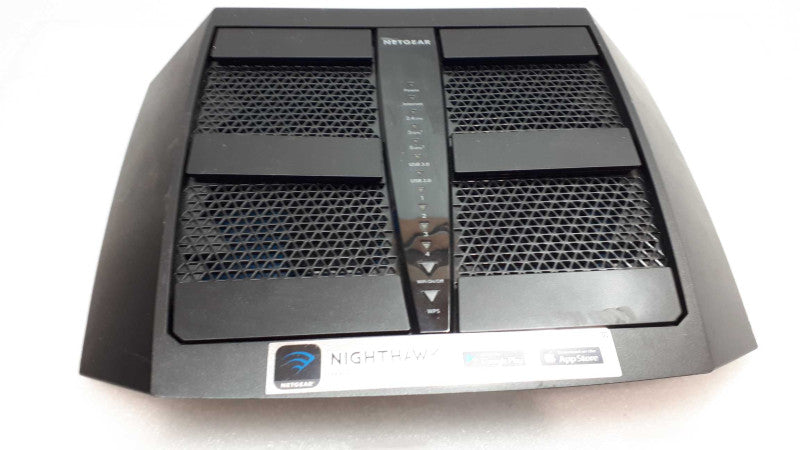 Netgear R8000-100NAS Tri-Band AC3200 Nighthawk X6 Wi-Fi Router &