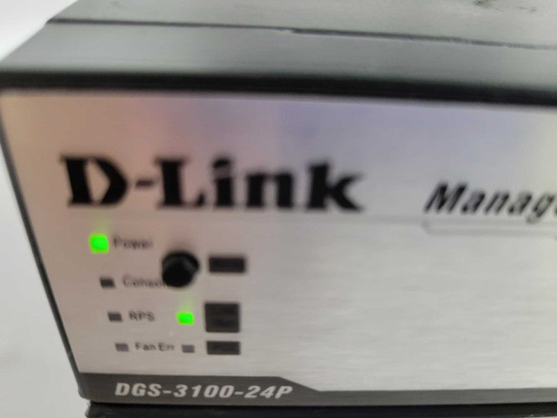 D-Link DGS-3100-24P Managed 24-Port PoE Gigabit Switch Q!