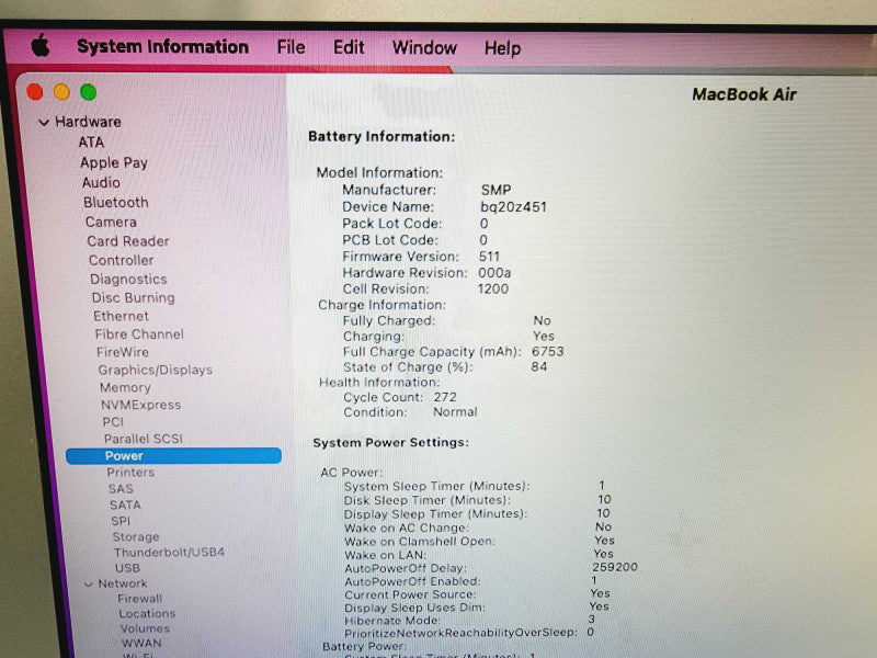 Apple Macbook Air 2015 13\\" Core i7-5650U @ 2.2GHz 8GB DDR3 500GB SSD (