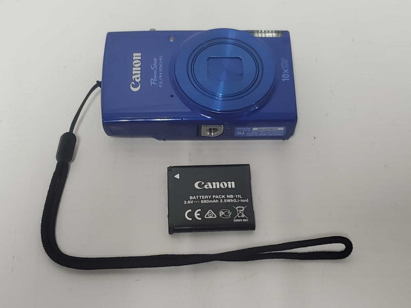 Canon Powershot ELPH190 IS 20.0MP Digital Camera (Blue) |