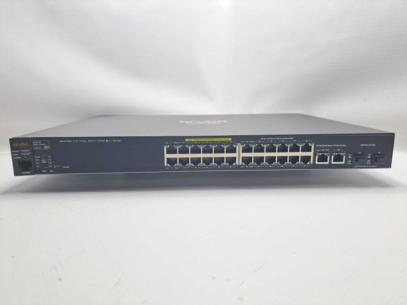 Aruba 2530-24  24-Port Gigabit PoE+ Network Switch *Parts* )