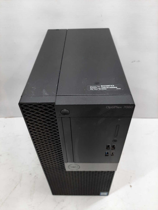 Dell OptiPlex TWR 7060 i5-8600 @ 3.10 GHz 8GB DDR4 NO HDD NO GPU Q