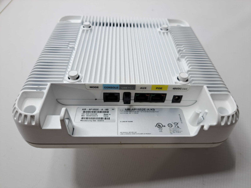 Cisco AIR-AP1852E-A-K9 802.11AC Dual Band Access Point + 2 Antenna )