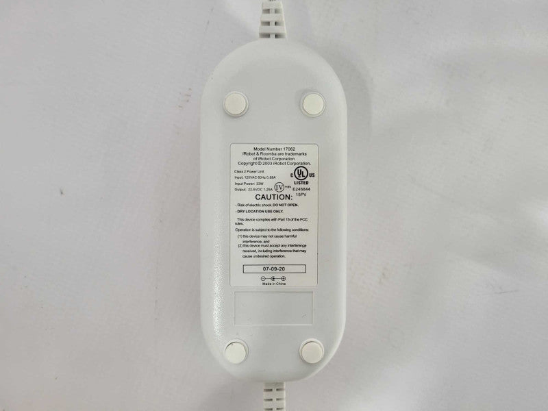 iRobot Roomba 17062 Charger Power Supply Adapter Cord  $