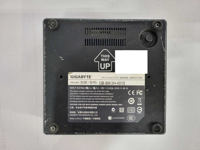 GigaByte GB-BXi3H-4010 mini PC i3-4010U 8GB RAM 120GB SSD  Q$