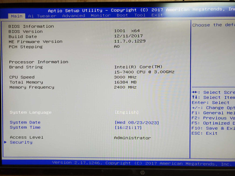 Custom PC - Intel i5-7400 @ 3.00 GHZ 16GB DDR4 500W PSU