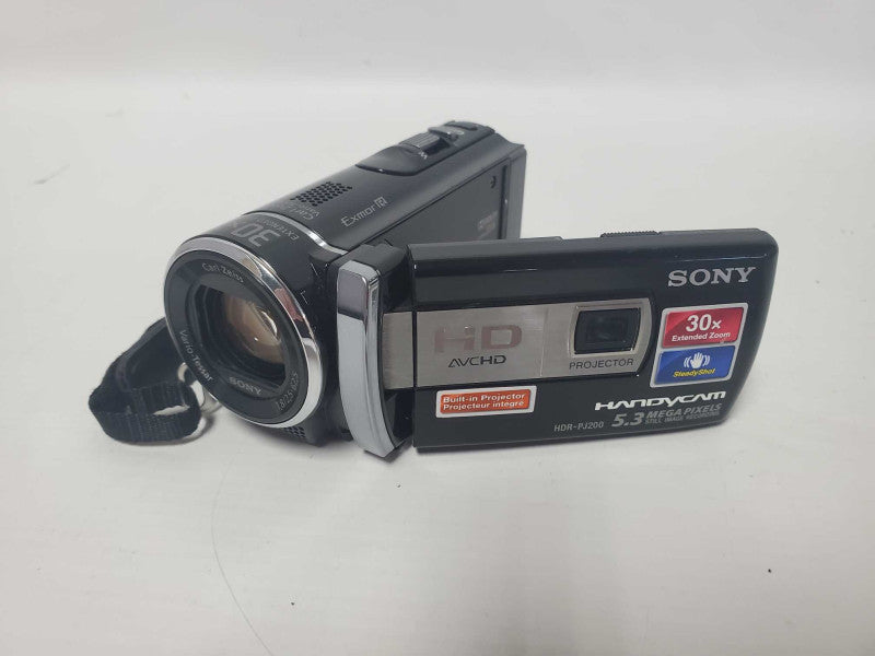 Sony Handycam HDR-PJ200 5.3MP Digital VideoCamera, built-in Projector |