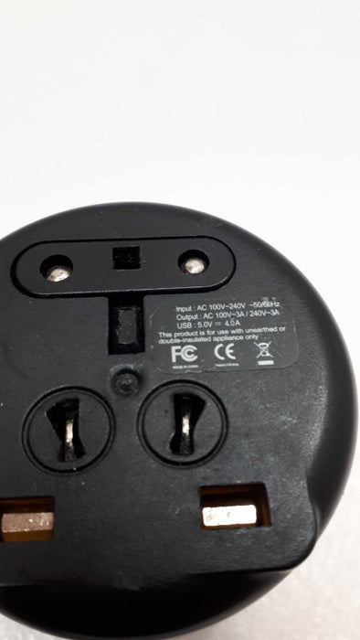 Travel USB power adapter &