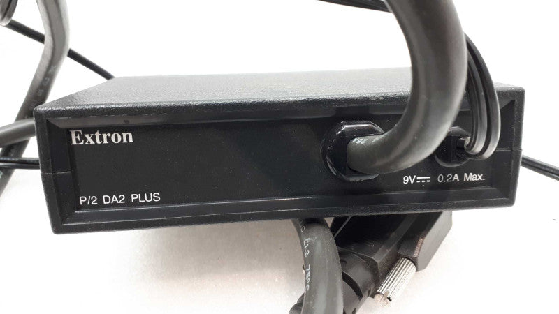 Extron P/2 Da2 Plus Two Output VGA Distribution Amplifier  &