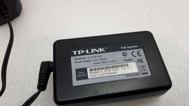 Tp-Link Tl-POE150S PoE Injector with power Adapter &