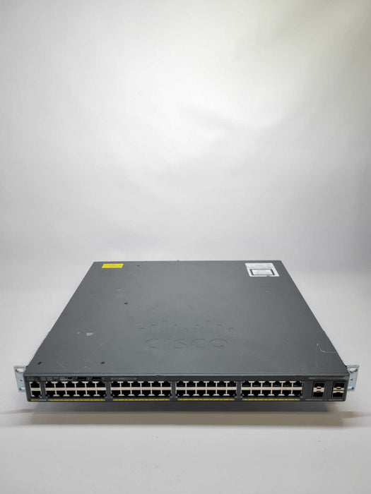 CISCO WS-C2960XR-48TS-I V02 48 Port PoE+ GIGABIT SWITCH - w/ Stack Module