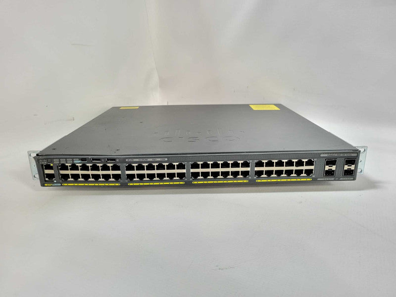 Cisco WS-C2960XR-48LPS-I 48-Port GigE 4x1G SFP PoE+ Switch READ $