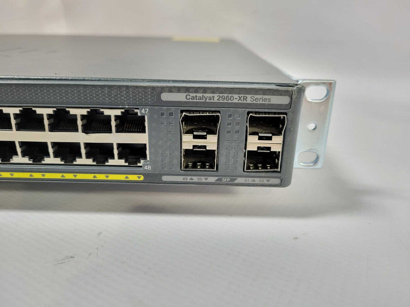 Cisco WS-C2960XR-48LPS-I 48-Port GigE 4x1G SFP PoE+ Switch READ $