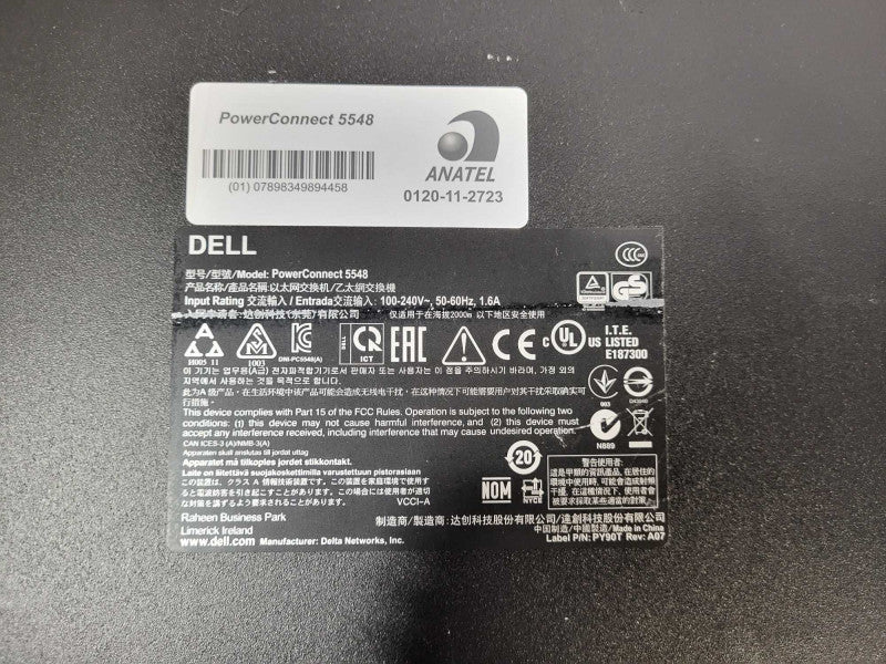 Dell PowerConnect 5548 48 Port Gigabit Ethernet 2x 10GbE SFP+ Managed Switch Q$