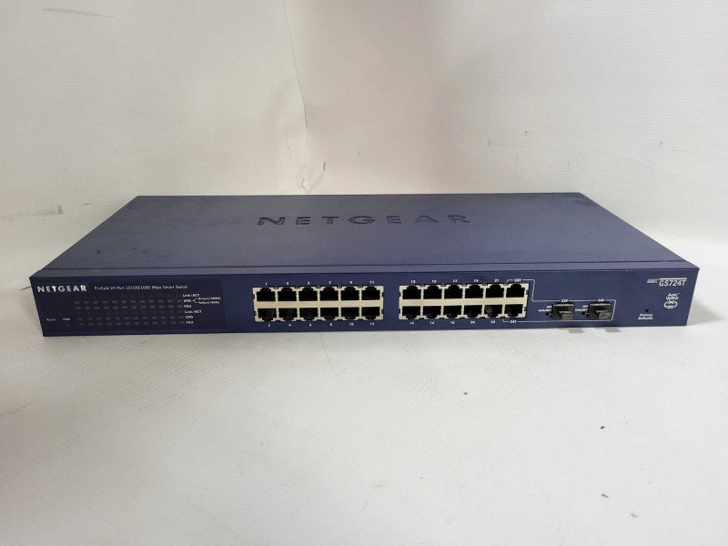 Netgear ProSafe GS724T v3 24-Port Gigabit Smart Switch $