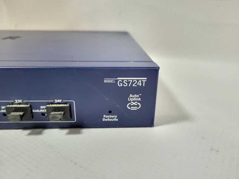 Netgear ProSafe GS724T v3 24-Port Gigabit Smart Switch $