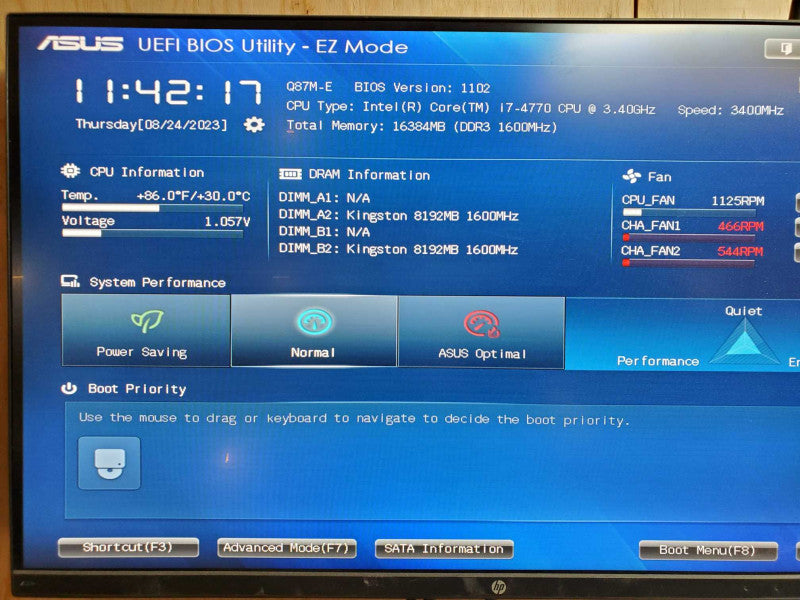 Custom PC - Intel i7-4770 @ 3.40 GHZ 16GB DDR3 600W PSU
