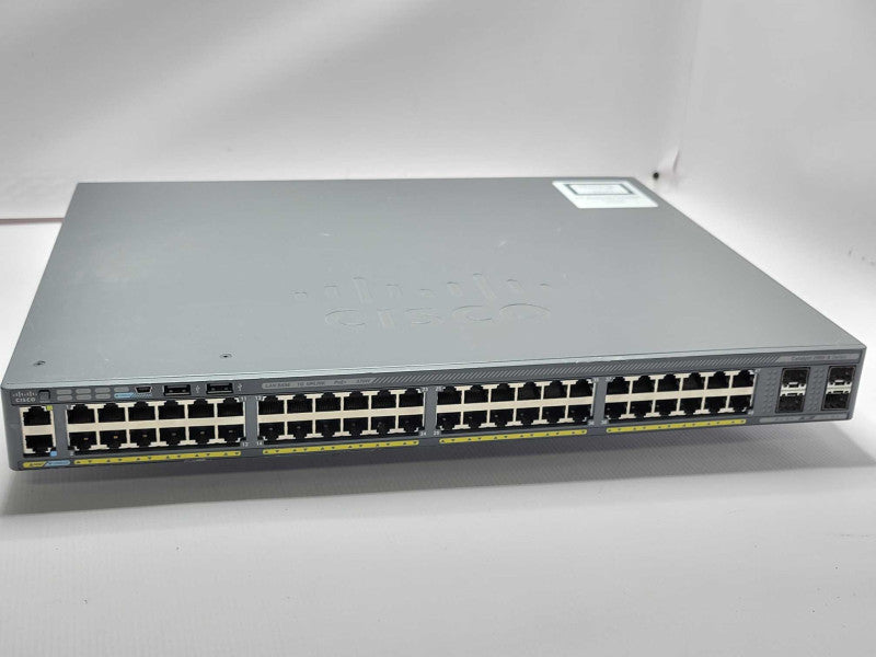 Cisco Catalyst WS-C2960X-48LPS-L 48-Port Gigabit PoE Managed Switch _