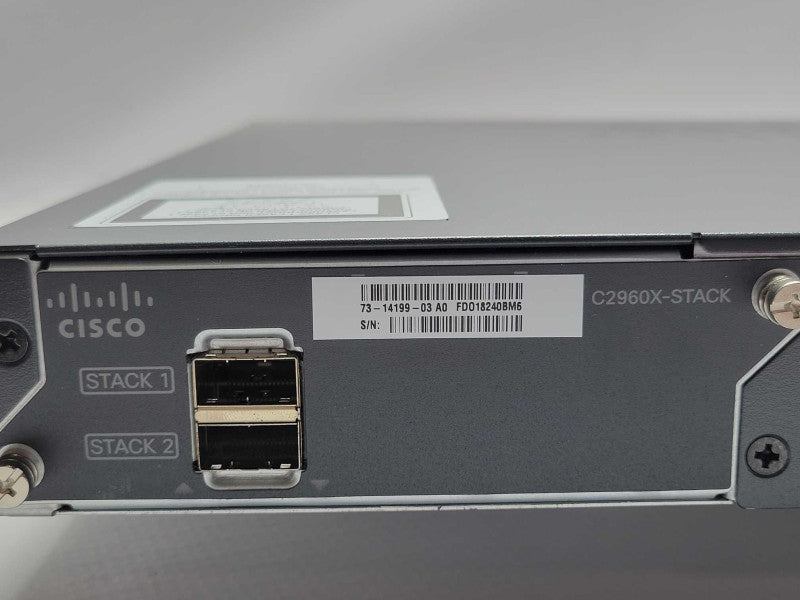 Cisco Catalyst WS-C2960X-48LPS-L 48-Port Gigabit PoE Managed Switch _