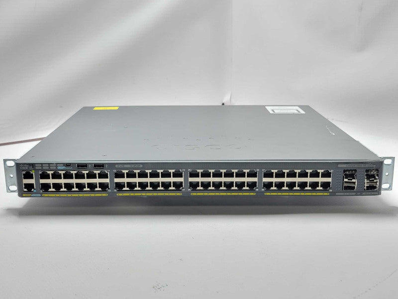 Cisco WS-C2960XR-48TS-I 48 Port Gigabit PoE 4x 1G SFP Managed Switch READ Q_
