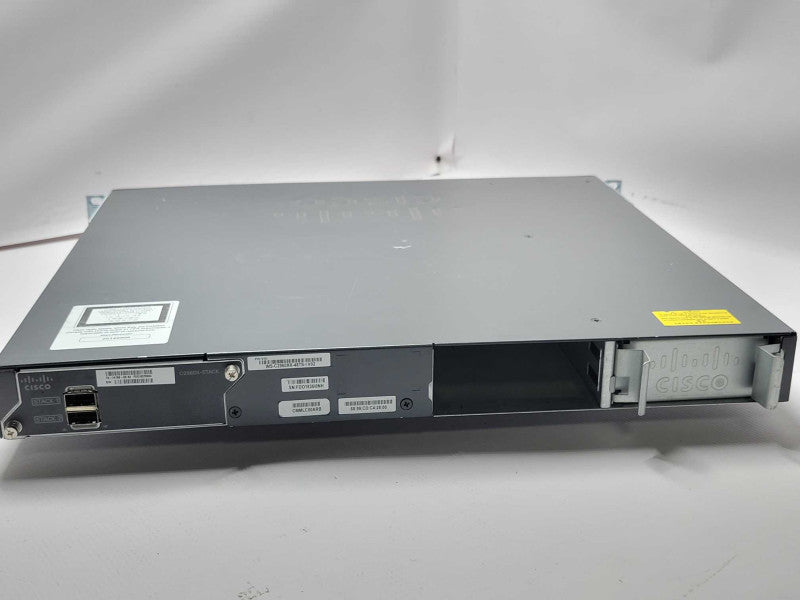Cisco WS-C2960XR-48TS-I 48 Port Gigabit PoE 4x 1G SFP Switch, No PSU READ _