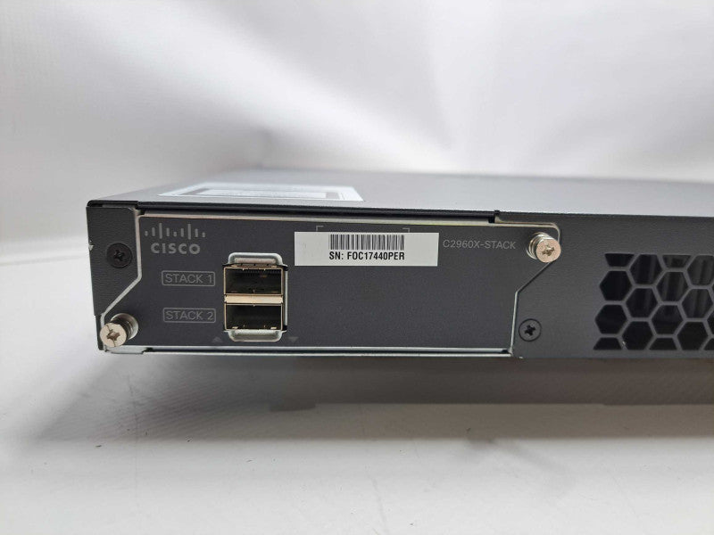 Cisco WS-C2960X-48FPD-L 48 POE+ GE+2 10G SFP+, LAN BASE (740W) + Stack )
