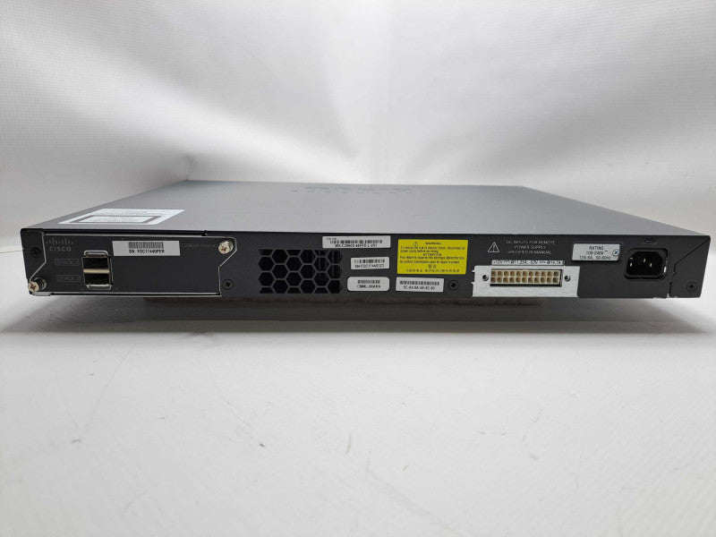 Cisco WS-C2960X-48FPD-L 48 POE+ GE+2 10G SFP+, LAN BASE (740W) + Stack )