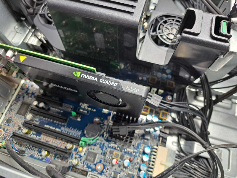 HP Z440 Workstation Xeon E5-1620 v4 @ 3.50GHz 64GB DDR4 Quadro K2200 GPU )