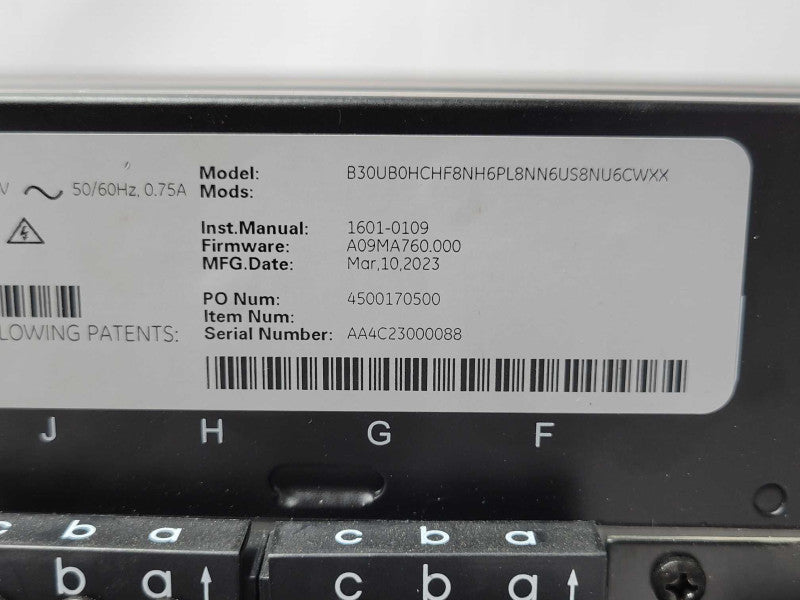 GE Multilin B30 Bus Differential Relay, READ _