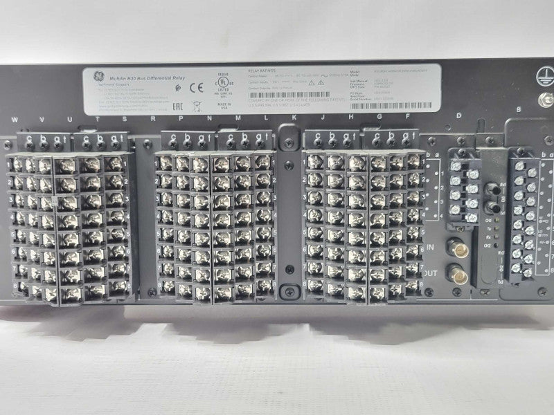 GE Multilin B30 Bus Differential Relay, READ _